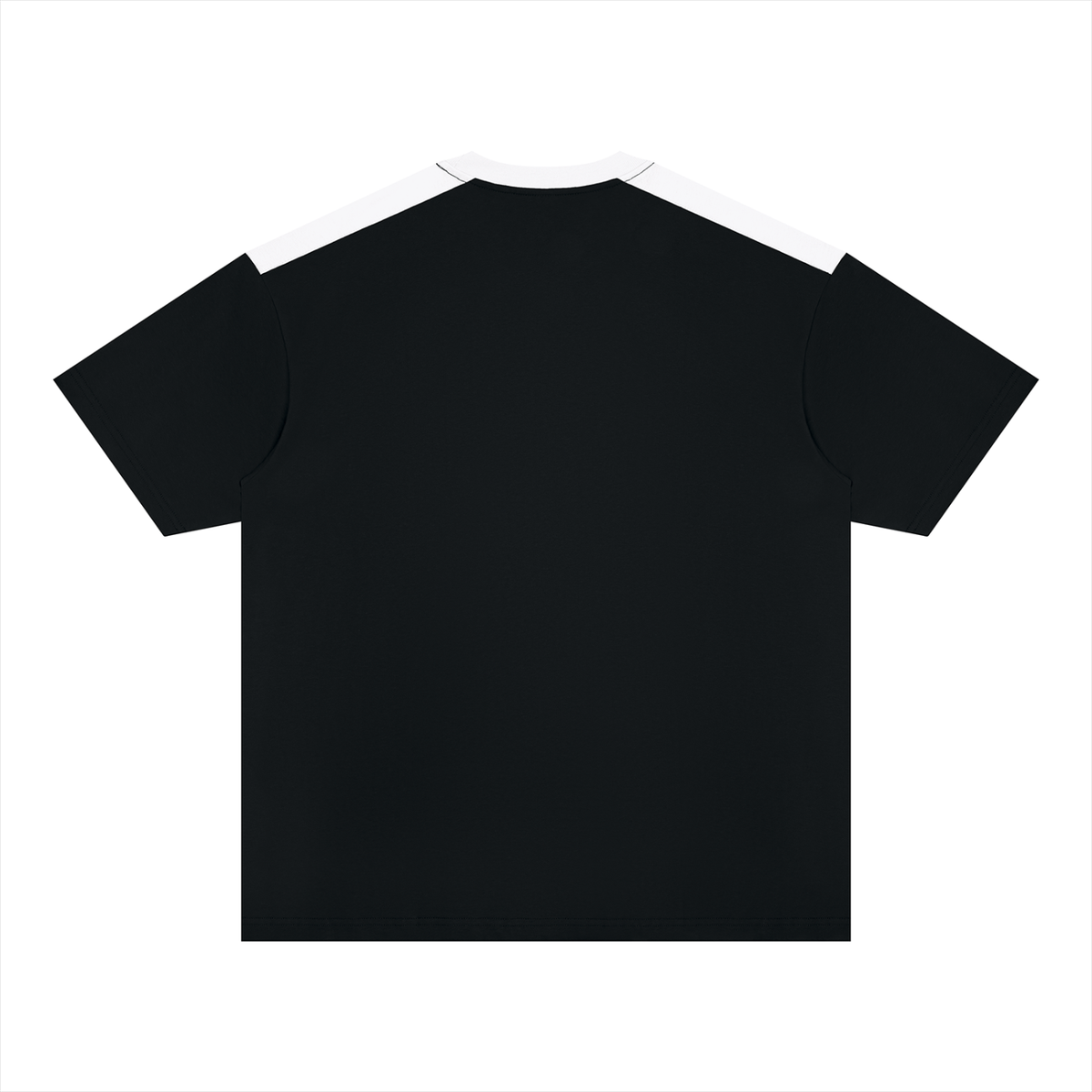 Unisex Color Block Loose T-Shirt