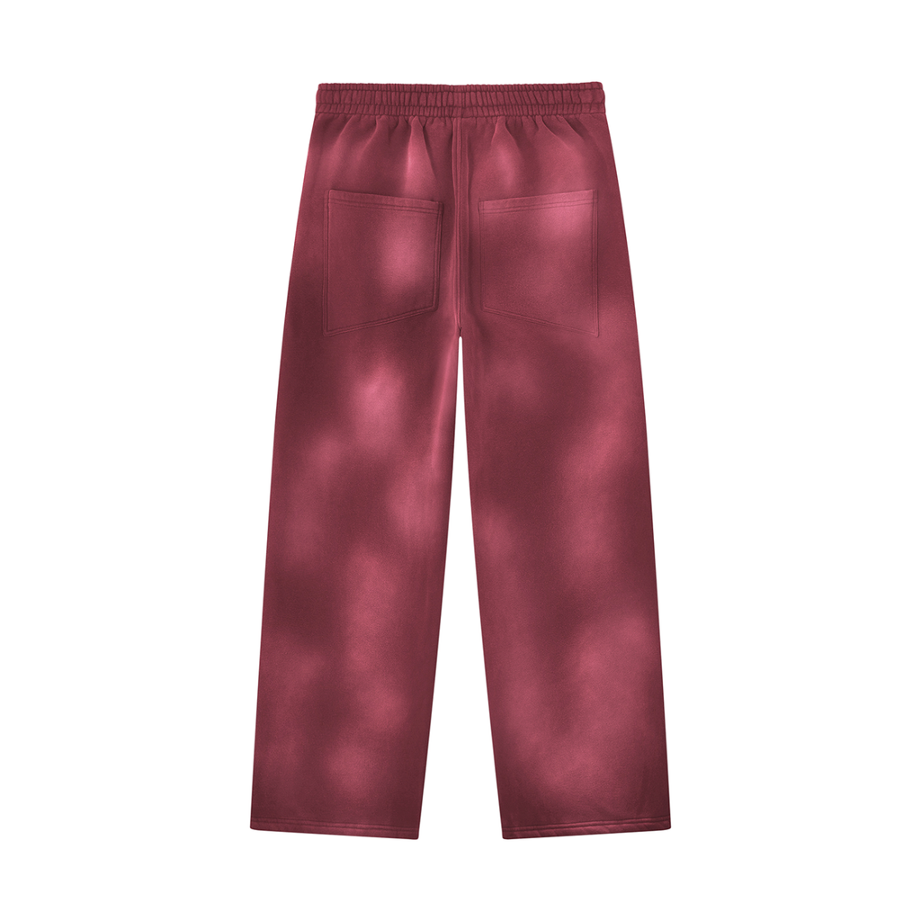 Unisex Sunfade Wide Leg Fleece Sweatpants