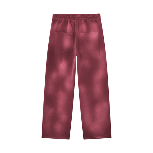 Unisex Sunfade Wide Leg Fleece Sweatpants