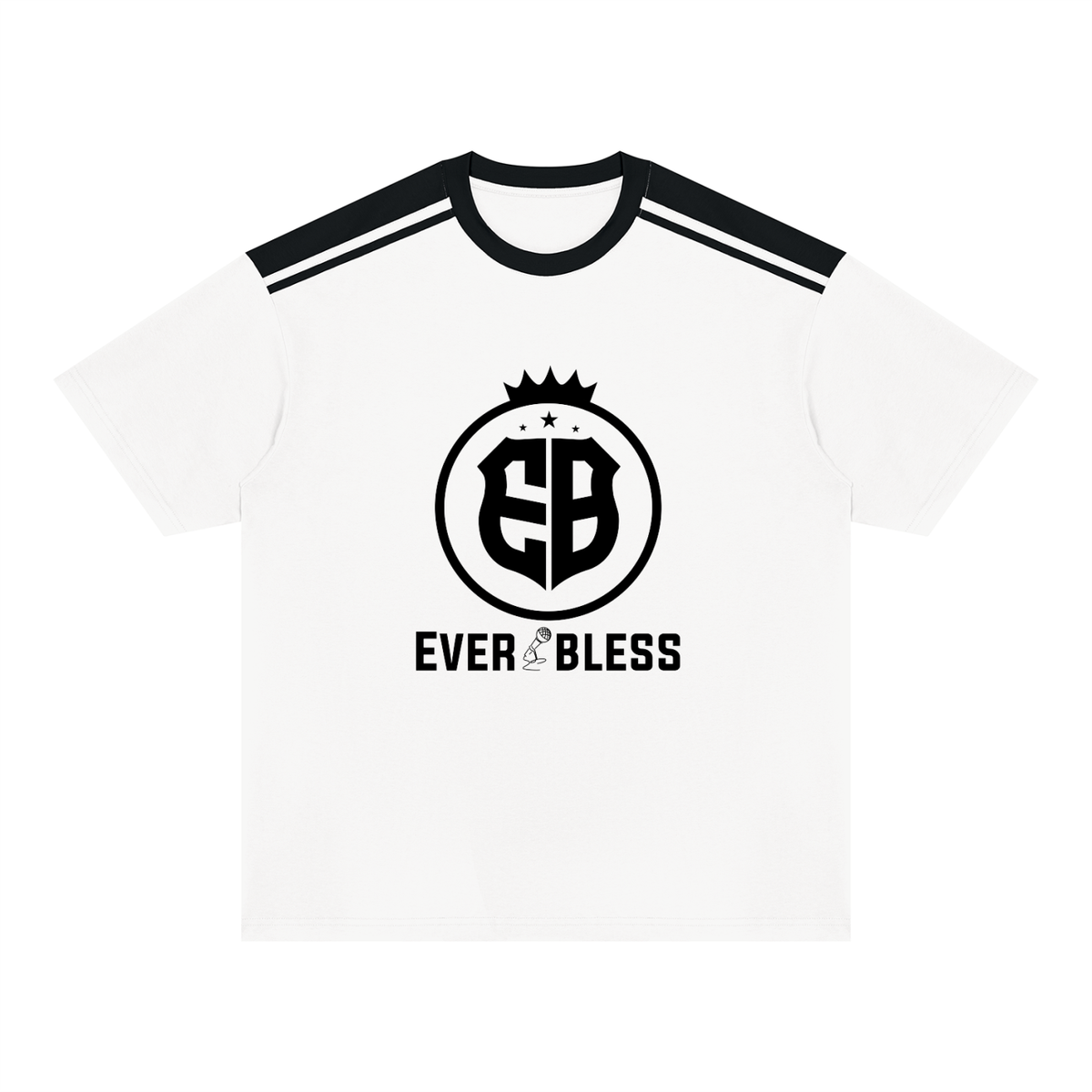 Unisex Color Block Loose T-Shirt