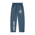 Unisex Tapered Straight Hem Sweatpants