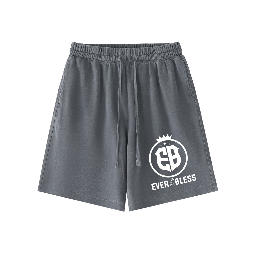 Vintage Wash Cotton Shorts