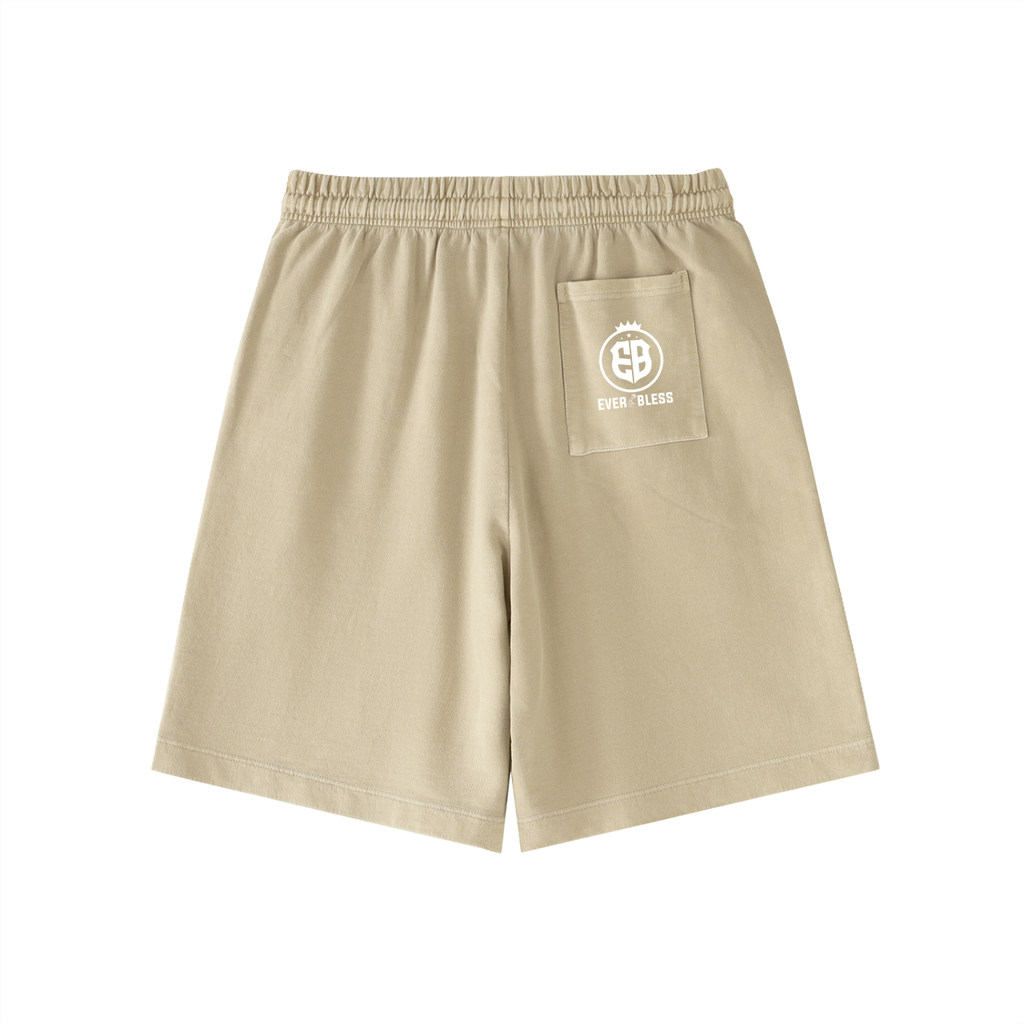 Vintage Wash Cotton Shorts