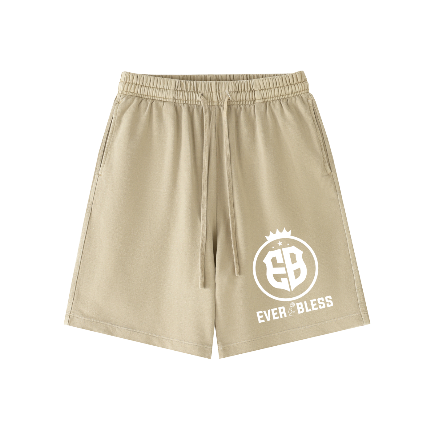 Vintage Wash Cotton Shorts