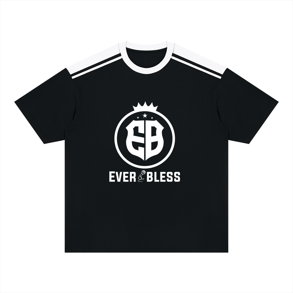 Unisex Color Block Loose T-Shirt