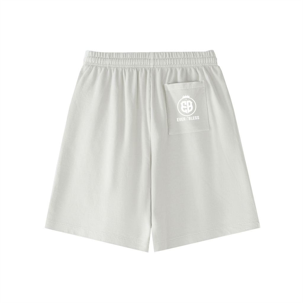 Vintage Wash Cotton Shorts